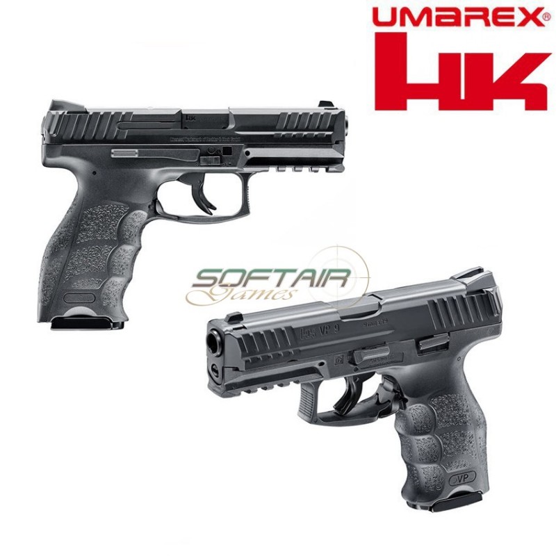 Pistola A Co2 Hk Vp9 Blowback Black Umarex (um-2.6422)