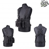 Scout Chest Rig Tactical Vest Black Frog Industries® (fi-009834-bk)