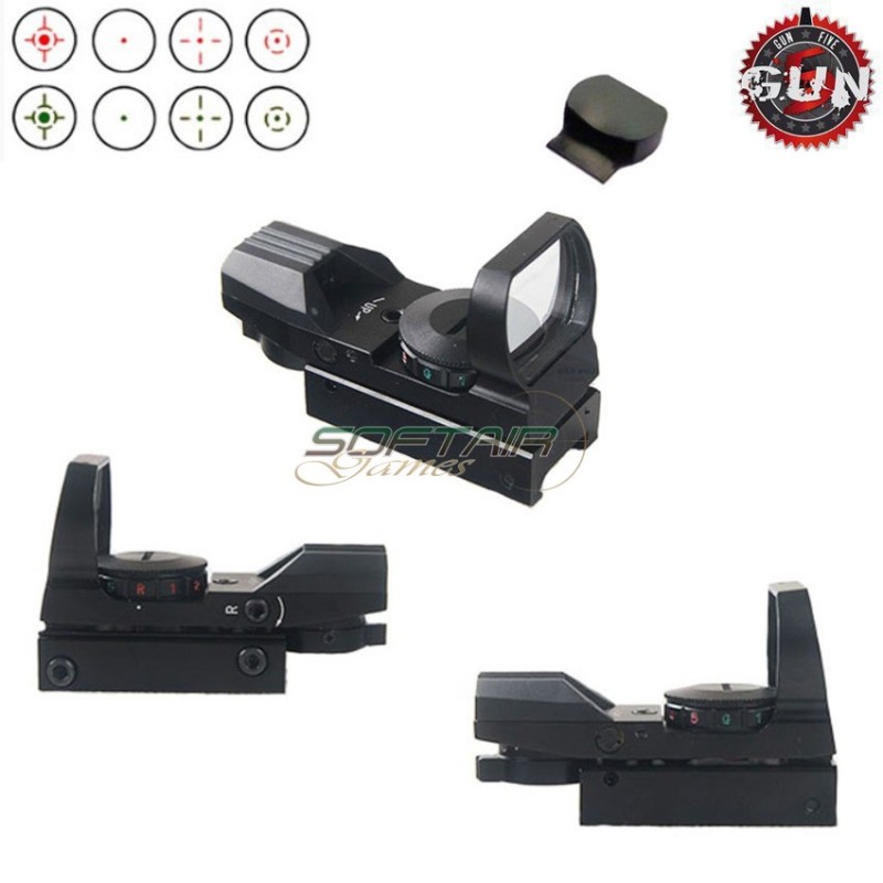 Red Dot Holographic Multi Reflex Sight Black Gun Five (gf-d3)