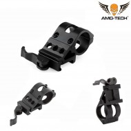 Offset Qd Torcia/laser Mount Black Amo-tech® (amt-45815610-bk) Offset Qd Torcia/laser Mount Black Amo-tech® (amt-45815610-bk)