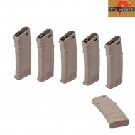 Set 5 Caricatori Monofilari Dark Earth New Gen Type 130bb Big Dragon (bd-04252t-5)