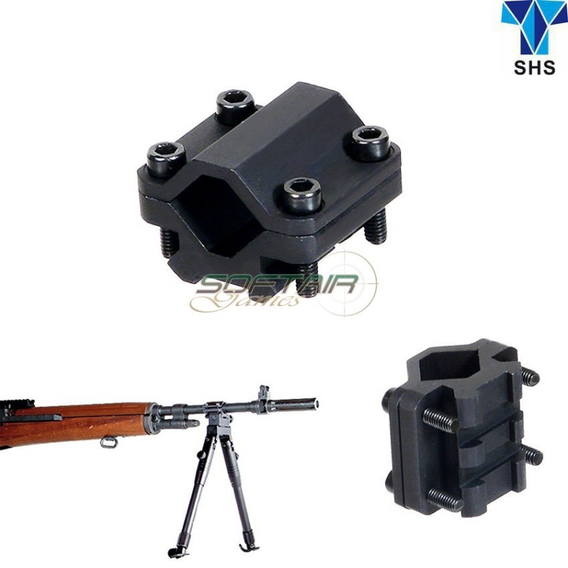 Universal Utg Style Barrel Mount Black Shs (shs-wm201148) Universal Utg Style Barrel Mount Black Shs (shs-wm201148)