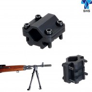 Universal Utg Style Barrel Mount Black Shs (shs-wm201148) Universal Utg Style Barrel Mount Black Shs (shs-wm201148)
