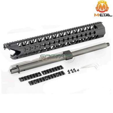 Kit Handguard Aeg 16.2 Rail System Ag Wire Cutter A Type Black Metal® (me-as-r053h-bkwo)