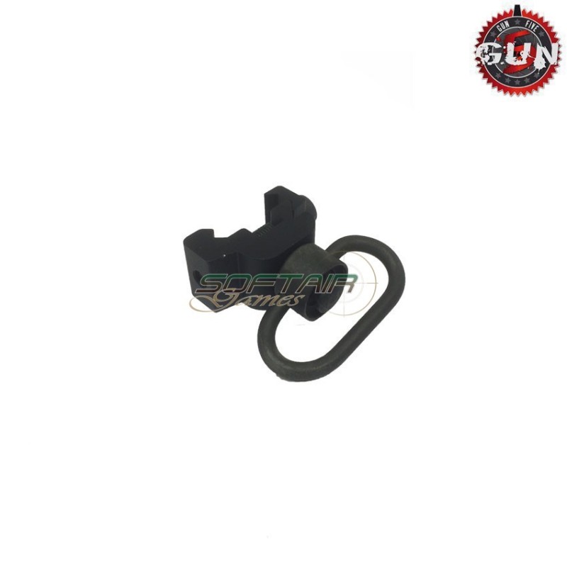 Sling Mount 20mm Black Gun Five (gf-as-b003-bkwo)