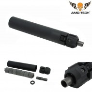Flash Hider &silencer Black For Mp7 Amo-tech® (amt-021705)