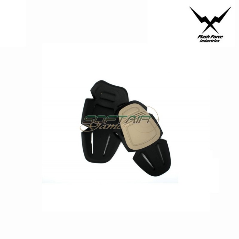 Soft Tan Knee Pad For Gen2/gen3 Pants Flash Force Ind. (ffi-f3-knpad-de)
