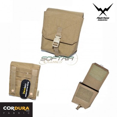 Single M60 Magazine Pounch Coyote Brown Flash Force Ind. (ffi-1023)