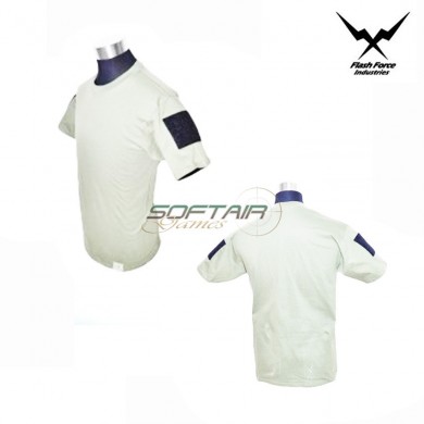 Combat Tactical Short Sleeves T-shirt Gecko Tee Tan Flash Force Ind. (ffi-teegec02-tan)