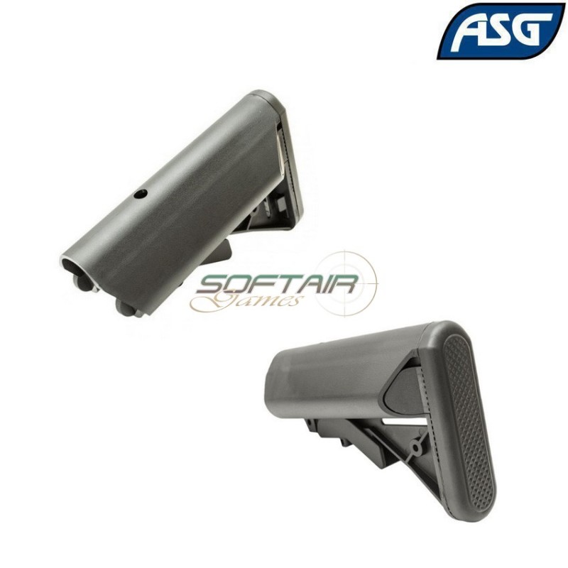 Mk18 Type Stock Black Asg (asg-17554)