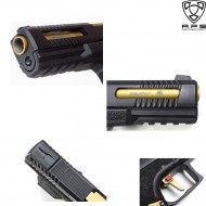 Co2 Pistol Spyder Race Connector D-mod Black & Gold Aps (aps-spyder-bg) Co2 Pistol Spyder Race Connector D-mod Black & Gold Aps (aps-spyder-bg)