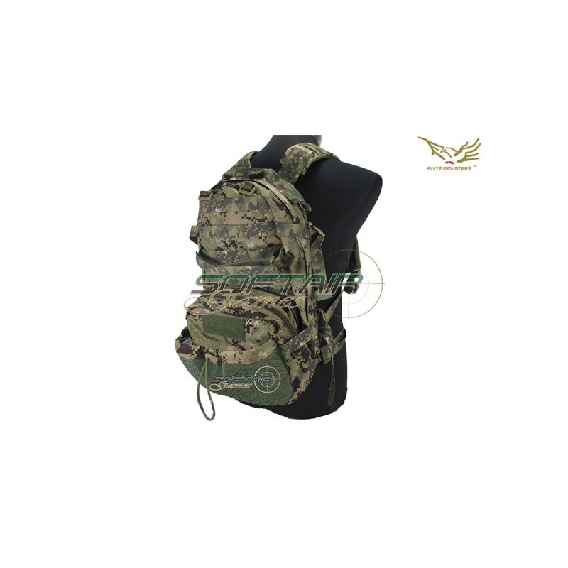 FLYYE MOLLE AIII Backpack (Black) - Airsoft Tiger111hk