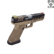 Co2 Pistol Scorpion D-mod Dual Power Dark Earth Aps (aps-scorpion-c-de)
