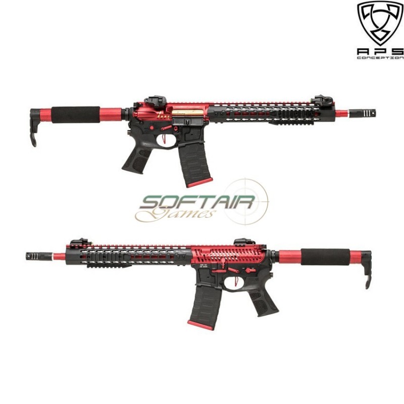 Fucile Elettrico Red Dragon Fmr Mod1 Rifle Blowback Aps (aps-asr120)