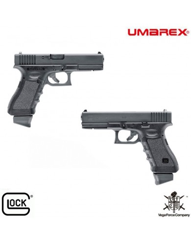 PISTOLA VFC SOFTAIR GLOCK 17 DELUXE NERA CO2 6mm UMAREX (2.6414) PISTOLE A  CO2 SCARRELLANTI