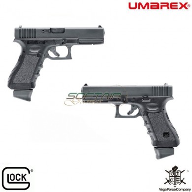 Co2 Pistol Glock 17 Deluxe Version Black Vfc Umarex (um-2.6414)