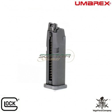 Caricatore A Gas 20bb Black Per Glock 19 Vfc Umarex (um-2.6456.1)