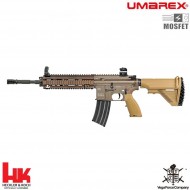 Fucile Elettrico Aeg Hk416 V.2 Mosfet Long Version Dark Earth Vfc Umarex (um-2.5897x-vi)