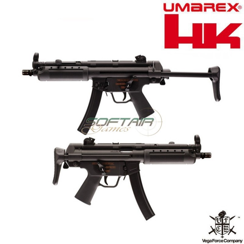 Fucile Elettrico Mp5a5 V2 Tac H&k Black Umarex Vfc (um-2.6379x-vi) Fucile Elettrico Mp5a5 V2 Tac H&k Black Umarex Vfc (um-2.6379x-vi)