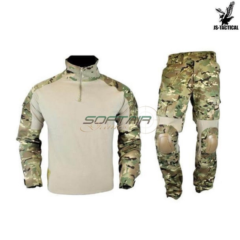 Complete Uniform Combat Warrior Multicam Army Js Tactical (jswar-mul)