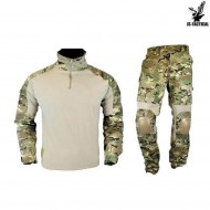 Complete Uniform Combat Warrior Multicam Army Js Tactical (jswar-mul)