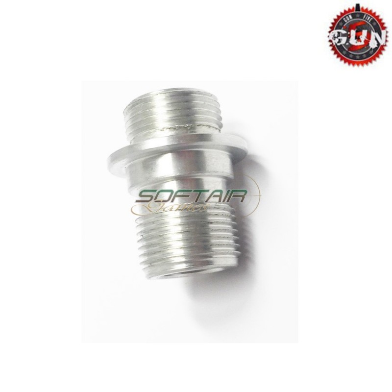 Silencer Adapter Silver For Mp5k/g3sas Gun Five (gf-ad-01-sv)