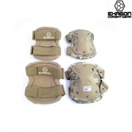 Set Ginocchiere E Gomitiere Defense Multicam Exagon (ex-pa3mc) Set Ginocchiere E Gomitiere Defense Multicam Exagon (ex-pa3mc)