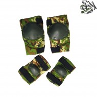 Set Tactical Knee/elbow Pad Italian Camo Frog Industries (fi-jq02tc) Set Tactical Knee/elbow Pad Italian Camo Frog Industries (fi-jq02tc)