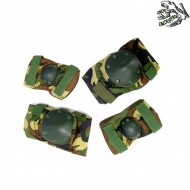 Set Tactical Knee/elbow Pad Woodland Frog Industries (fi-jq02wood) Set Tactical Knee/elbow Pad Woodland Frog Industries (fi-jq02wood)