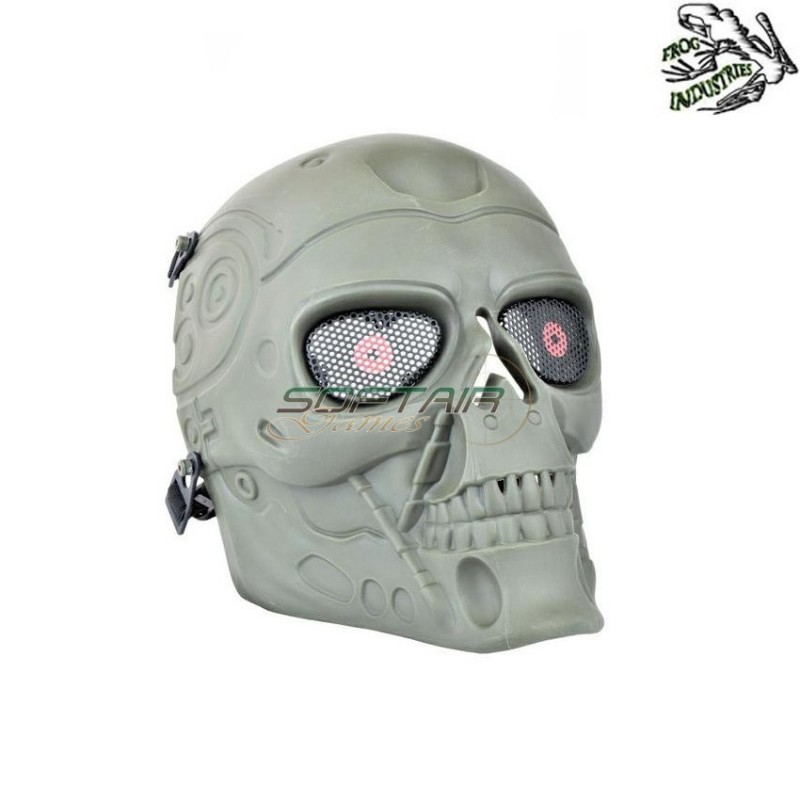 Maschera Tattica Terminator Green Frog Industries (fi-wo-ma90v) Maschera Tattica Terminator Green Frog Industries (fi-wo-ma90v)