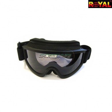 Tactical Mask Lens Smoke Type D Royal (yh12)