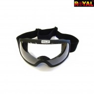 Maschera Tattica A Lente Smoke Type E Royal (yh27)