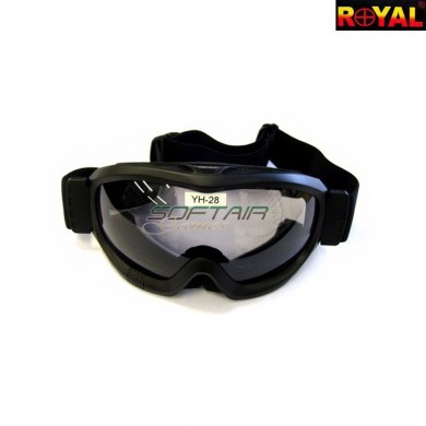 Tactical Mask Lens Smoke Type F Royal (yh28)