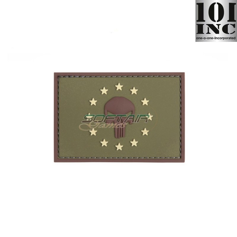 Patch 3d Pvc Punisher Eu Green 101 Inc (inc-444130-5335)