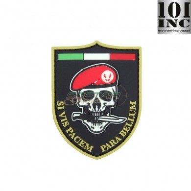 Patch 3d Pvc Si Vis Pacem Black 101 Inc (inc-444130-5520)