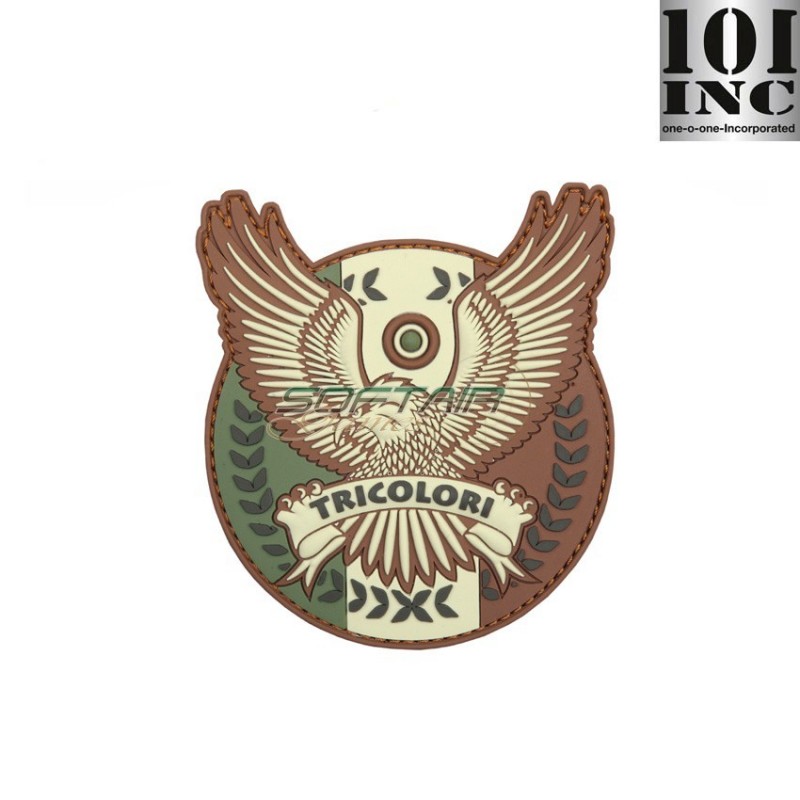 Patch 3d Pvc Tricolori Multi 101 Inc (inc-444130-7042)
