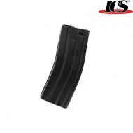 Mid-cap Metal Black 120bb Magazine M4/m16 Ics (ics-ma-411)