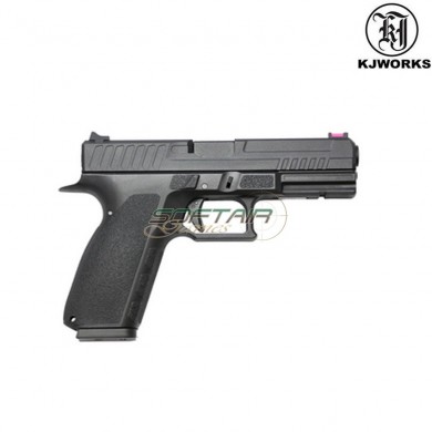 Pistola A Co2 Glock Style Kp-13-ms Black Blowback Kjworks (kjw-451013)