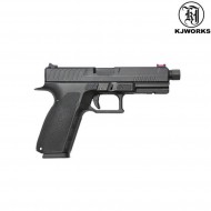 Gas Pistol Glock Style Kp-13-tbc-ms Black Blowback Kjworks (kjw-450018) Gas Pistol Glock Style Kp-13-tbc-ms Black Blowback Kjworks (kjw-450018)