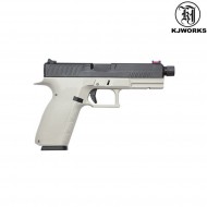Pistola A Gas Glock Style Kp-13-tbc-ms Urban Grey Blowback Kjworks (kjw-450017)