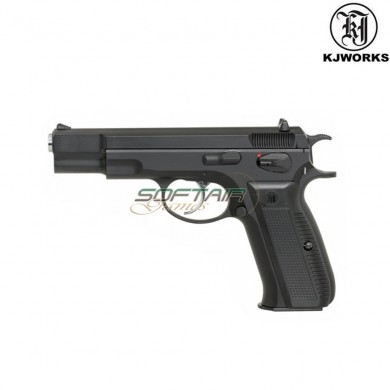 Gas Pistol Cz75 Kp09 Black Kjworks (kjw-208001)