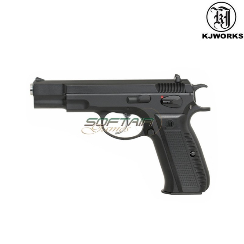 Co2 Pistol Cz75 Black Kjworks (kjw-kp09-co2) - Softair Games - ASG Softair  San Marino