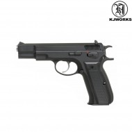 Gas Pistol Cz75 Kp09 Black Kjworks (kjw-208001)