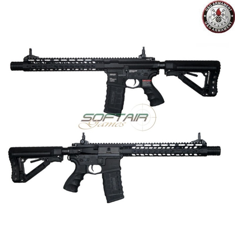 Electric Rifle Wild Hog 12" Gc16 Ecu Black G&g (gg-egc-wld-012)