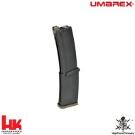 Gas Magazine 40bb Black & De Base Plate For Mp7 Gbb Vfc Umarex (vf9-magmp7g45tn01)