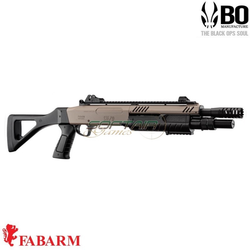 Fucile A Molla Pompa Fabarm Stf/12-11 Compact Fde Bo Manufacture (bo-lr3003)