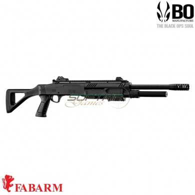 Fucile A Molla Pompa Fabarm Stf/12-18 Black Bo Manufacture (bo-lr3000)