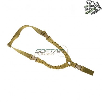 Cinghia Un Punto Elastica Coyote Force Style Dual Bungee Frog Industries® (fi-wo-sl04t)