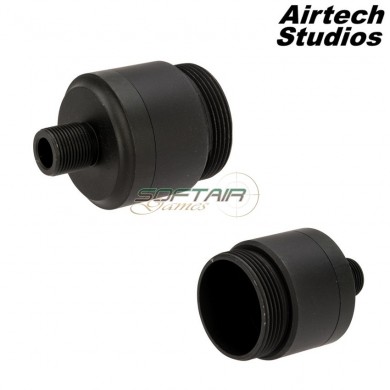 Silencer/tracer Adapter Unit Type B Black For Ares Am-013/am-014 Airtech Studios (as-147006)