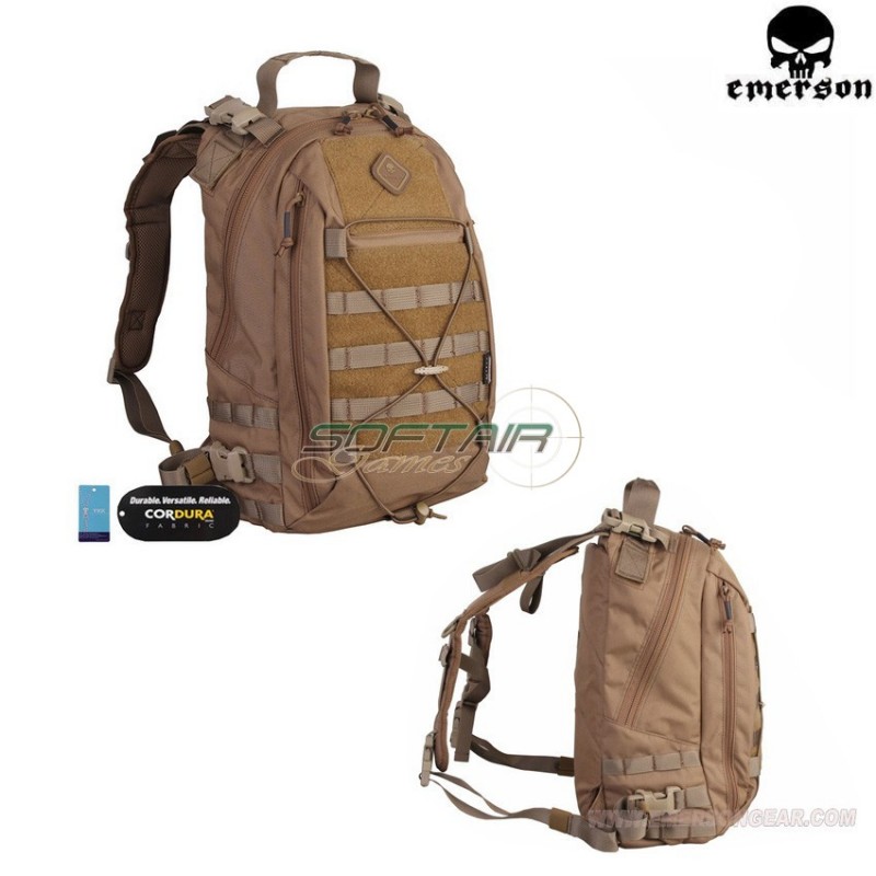 Zaino Tattico Assault Coyote Brown Emerson (em5818cb)